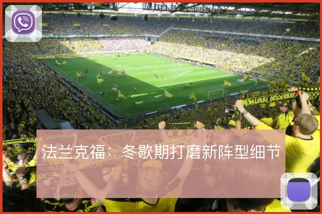 法兰克福：冬歇期打磨新阵型细节