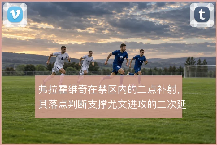 弗拉霍维奇在禁区内的二点补射，其落点判断支撑尤文进攻的二次延续